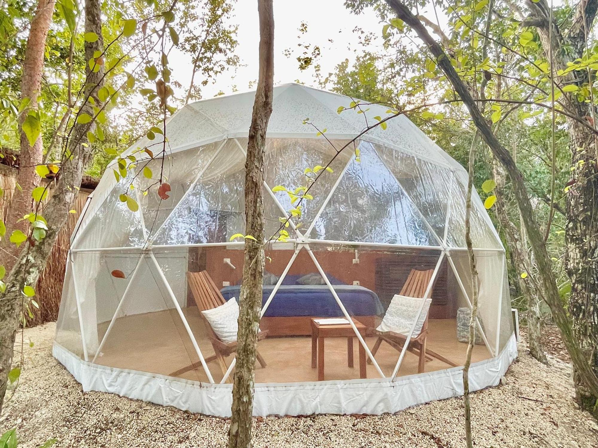 Ku kuk Glamping Lejlighed Chemuyil Værelse billede